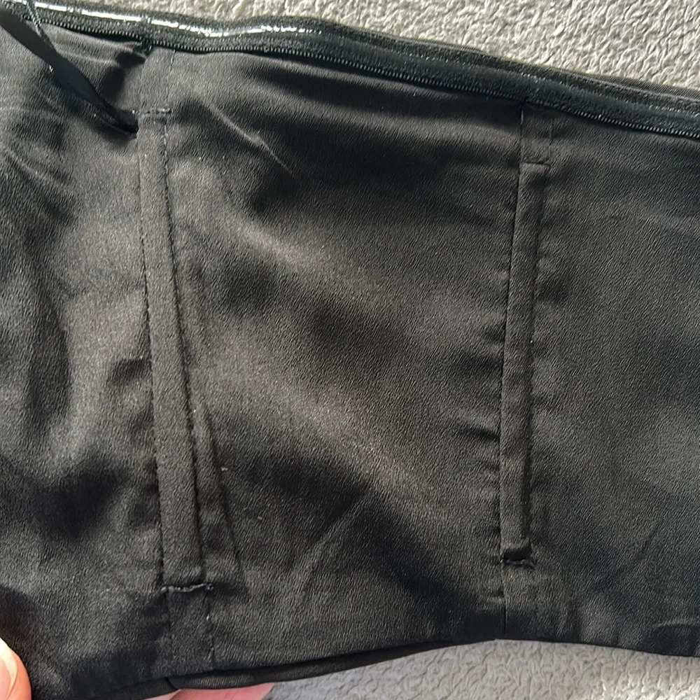 Chicwish | Womens Black Strapless Twisted Sweet Knot Bustier Top - Size S - Picture 9 of 12